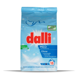 Dalli Med niemiecki proszek do prania dla dzieci, alergików i osób ze skórą wrażliwą 1,215 kg
