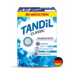 Tandil Classic Vollwaschmittel Uniwersalny Proszek do Prania 80 prań (Niemcy)