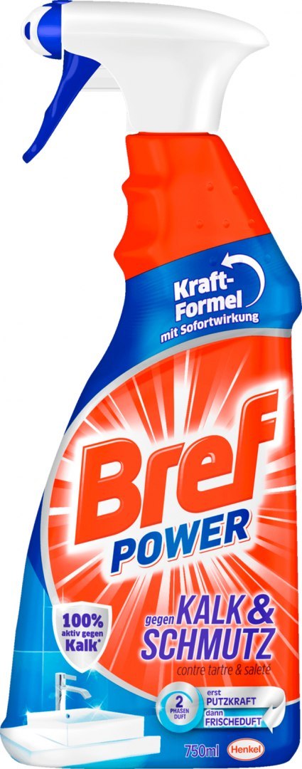 Bref Power Kalk&Schmutz Środek na Kamień i Brud 750 ml (Belgia)