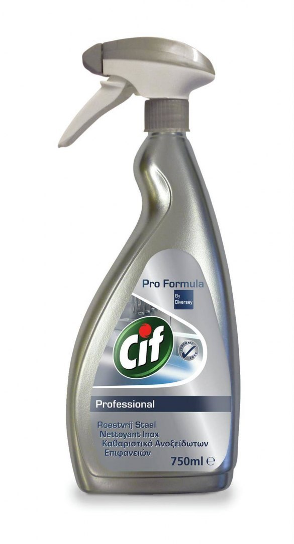 Cif Pro Formuła Inox do kuchni 750 ml (Belgia) Cif Pro Formuła Inox do kuchni 750 ml (Belgia)