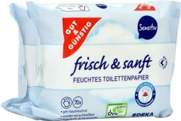 G&G Papier Toaletowy Nawilżony Sensitive 2-pack (Niemcy)