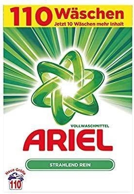 Ariel Proszek do Prania Uniwersalny 110 prań 7,15 KG (Niemcy)