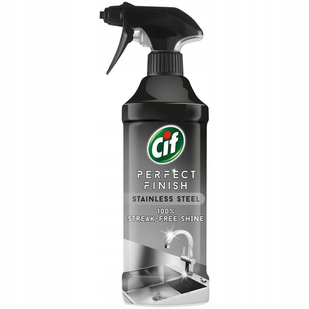 Cif Perfect Finish Stainless Steal Spray do Stali Nierdzewnej 435 ml (Belgia)