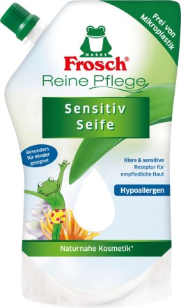 Frosch Sensitiv Mydło w Płynie Zapas 500 ml (Niemcy)