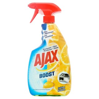 Ajax Boost Cytrynowy Środek do Kuchni z Sodą 750 ml (Belgia)