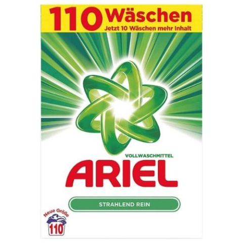 Ariel Proszek do Prania Uniwersalny 110 prań 7,15 KG (Niemcy)