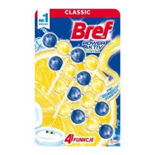 Bref Power Activ Soczysta Cytryna Zawieszka WC 4x50g