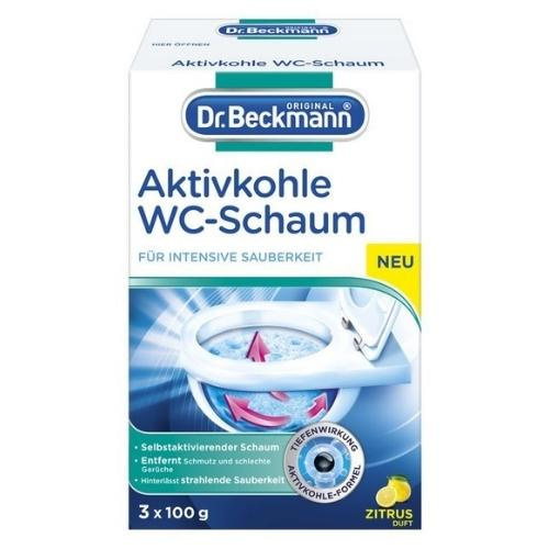 Dr. Beckmann Pianka Toaletowa z Węglem Aktywnym Zitrus 300 g (Niemcy) Dr. Beckmann Pianka Toaletowa z Węglem Aktywnym Zitrus 300 g (Niemcy)