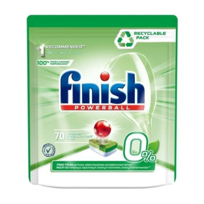 Finish All in 1 ZERO 0% Tabletki do Zmywarki 70 szt