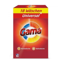 Gama Uniwersalny Proszek do Prania 18 prań (Niemcy)