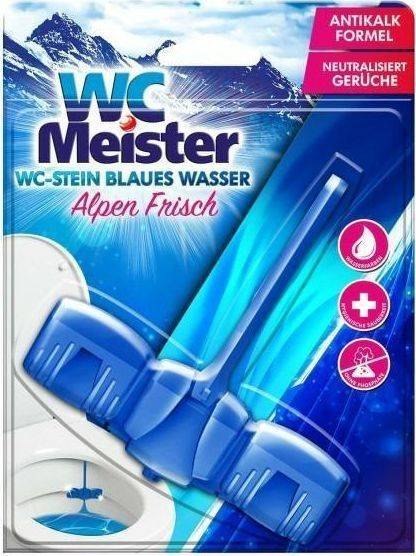 WC Meister Aplen Frisch Zawieszka Barwiąca do WC 45 g (Niemcy) WC Meister Aplen Frisch Zawieszka Barwiąca do WC 45 g (Niemcy)