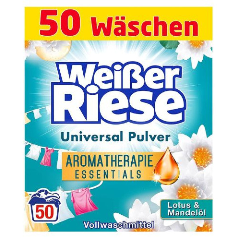 Weiser Riese Universal Aromatherapie Lotus Proszek do Prania 50 prań (Niemcy)