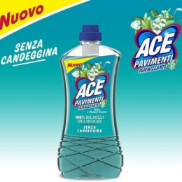 ACE Płyn do Podłóg Igienizzante Białe Piżmo 1,3l (Włochy)