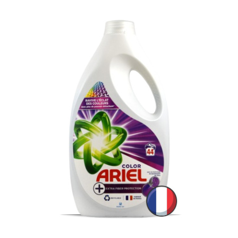 Ariel Color Extra Fiber Protection Żel do Prania Kolorów 44 prania (Francja)