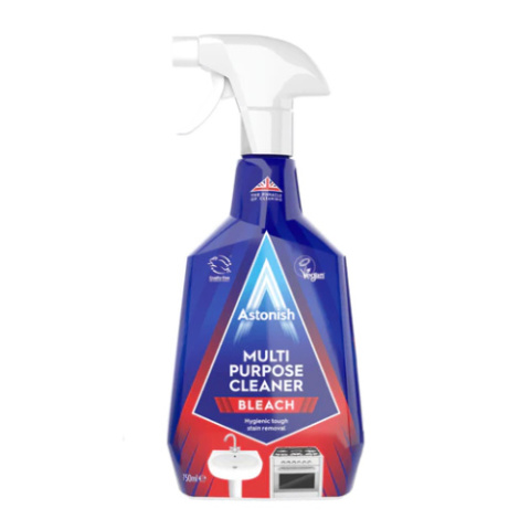 Astonish Multi-Purpose Cleaner with Bleach Spray Czyszczący z Wybielaczem