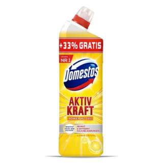 Domestos Aktiv Kraft Żółty Żel do WC Toalety Cytrynowy 1l (Niemcy)