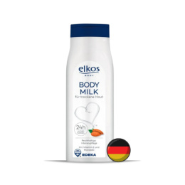 Elkos Body Milk Mleczko Nawilżający Balsam do Ciała 24h 500 ml (Niemcy)