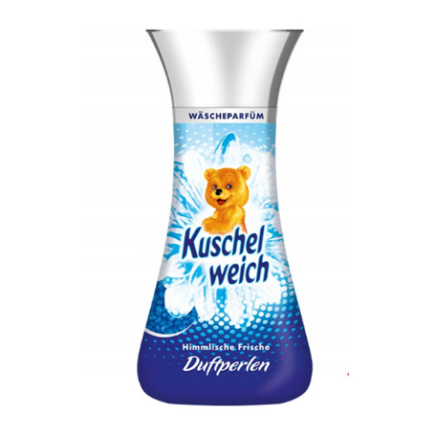 Niemieckie niebieskie perełki zapachowe Kuschelweich Himmlische Frische 180g