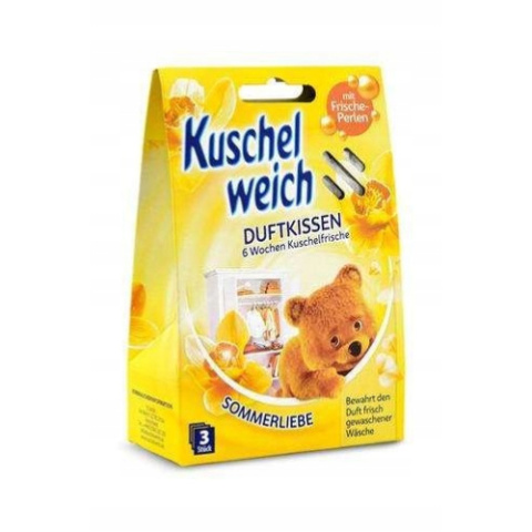 Niemieckie saszetki zapachowe Kuschelweich Sommerliebe do szafy