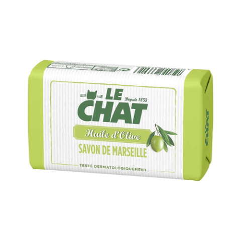Le Chat Mydło w Kostce Oliwkowe 100 g (Francja)