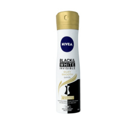 NIVEA Antyperspirant Dezodorant Spray Black White Invisible 48 h 250 ml (Niemcy)