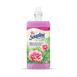 Soupline (Softlan) Różowy Płyn do Płukania Róża Różany 56 prań (Francja)