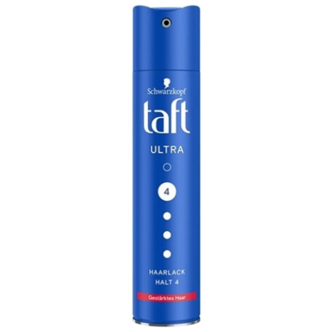 Taft Ultra Strong 4 lakier do włosów 150 ml (Niemcy)