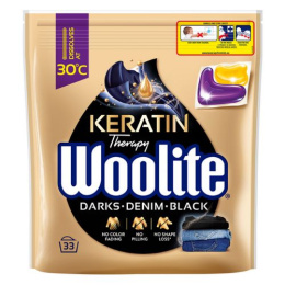 Woolite Black Dark Kapsułki do Prania Czarnego 33 szt
