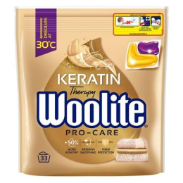 Woolite Pro-Care Kapsułki do Prania z keratyną 33 szt