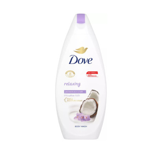 Dove Żel pod Prysznic Relaxing Płatki Jaśminu i Mleko Kokosowe 225 ml (Niemcy)