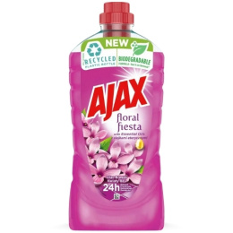 Ajax Płyn Uniwersalny do Podłóg Floral Fiesta z Olejkami Eterycznymi Kwiat Bzu 1l