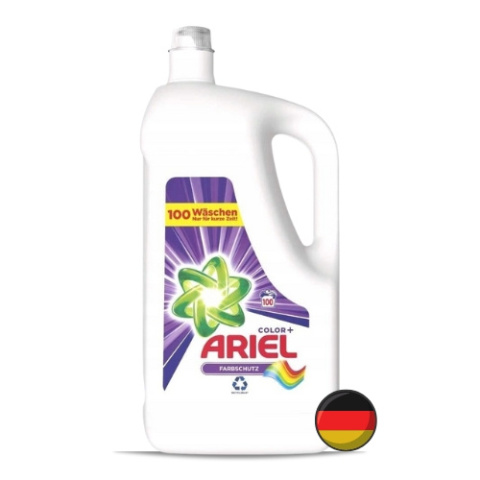 Ariel Color+ Farbschutz Żel do Prania Koloru 100 prań (Niemcy)