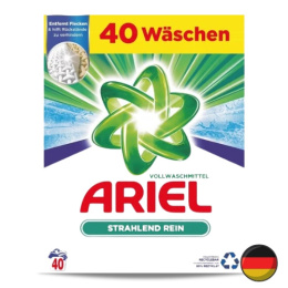 Ariel Strahlend Rein Proszek do Prania Uniwersalny 40 prań (Niemcy)