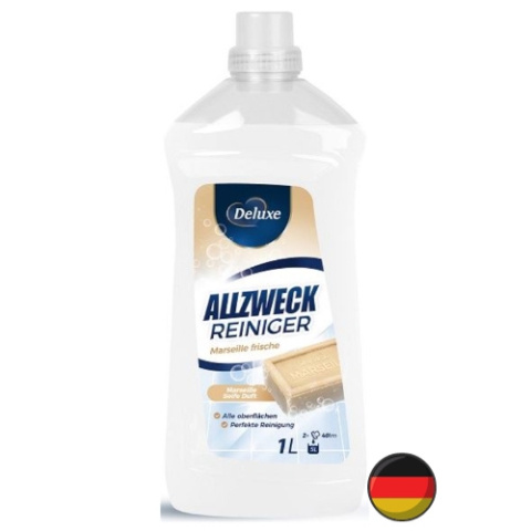 Deluxe Allzweck Reiniger Płyn do Podłóg z Mydłem Marsylskim 1l (Niemcy)