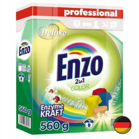 Deluxe Enzo Color Proszek do Koloru 560 g (Niemcy)