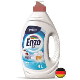 Deluxe Enzo Żel do Prania 2w1 do Tkanin Białych 100 prań (Niemcy)
