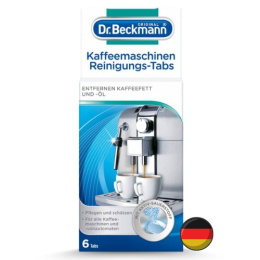 Dr Beckmann Kaffemaschinen Reinigungs-Tabs Tabletki do Czyszczenia Ekspresów do Kawy 6 szt. (Niemcy)