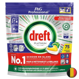Dreft Platinum Lemon Tabletki do Zmywarki 75 szt. (Belgia)