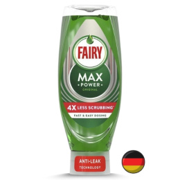 Fairy Max Power Skoncentrowany Płyn do Mycia Naczyń Original 660 ml (Niemcy)