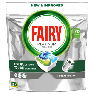 Fairy Platinum Kapsułki do Zmywarki 70 szt