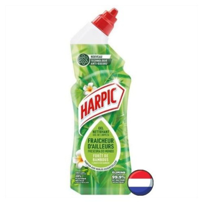 Harpic Bamboebos Gel Żel do WC Toalety na Kamień 750 ml (Holandia)