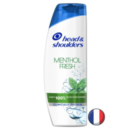 Head & Shoulders Menthol Fresh Szampon Przeciwłupieżowy 285 ml (Francja)