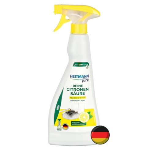 Heitmann Odkamieniacz Na Bazie Kwasku Cytrynowego w Sprayu 500 ml (Niemcy)