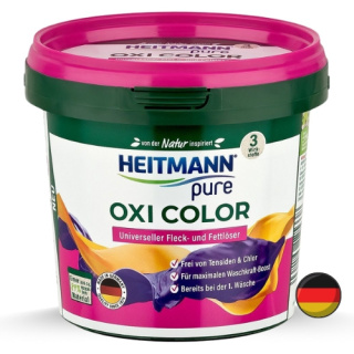 Heitmann Pure Oxi Color Odplamiacz w Proszku do Koloru 500 g (Niemcy)