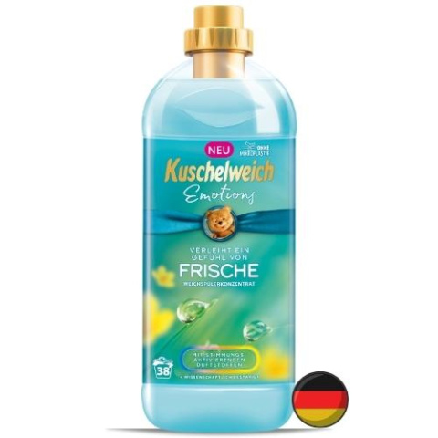 Kuschelweich Emotions Frische Turkusowy Płyn do Płukania 38 prań (Niemcy)