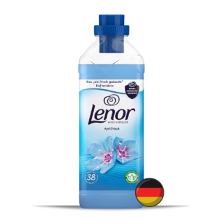 Lenor Aprilfrisch Niebieski Płyn do Płukania 38 prań (Niemcy)