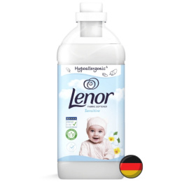 Lenor Sensitive Delikatny Hipoalergiczny Biały Płyn do Płukania 38 prań (Niemcy)