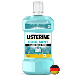 Listerine Cool Mint Płyn do Płukania Jamy Ustnej 600 ml (Niemcy)