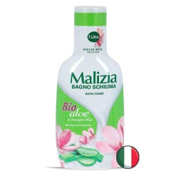 Malizia Płyn do Kąpieli Bio Aloes Magnolia 1l (Włochy)