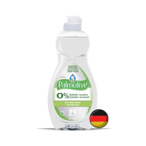 Palmolive Ultra Pure 0% Płyn do Naczyń bez Substancji Zapachowych i Barwników 500 ml (Niemcy)